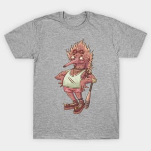 Brave Echidna In The Apocalyptic World T-Shirt